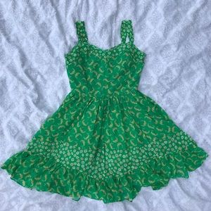 Lauren Conrad green dress